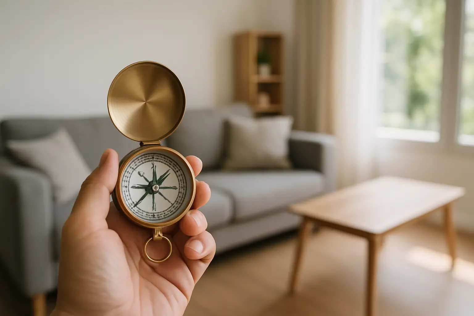 羅盤量度坐向教學：5分鐘量對你家方向